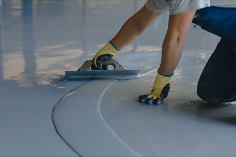 Epoxy application process